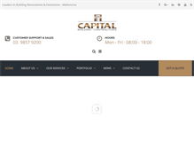 Tablet Screenshot of capitalbuilding.com.au